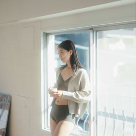 くらすこと オーガニックコットン 寄りそいブラ