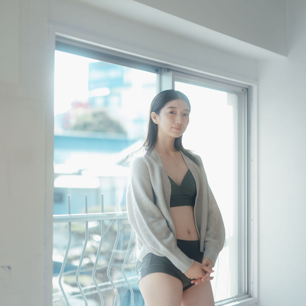 くらすこと オーガニックコットン 寄りそいブラ