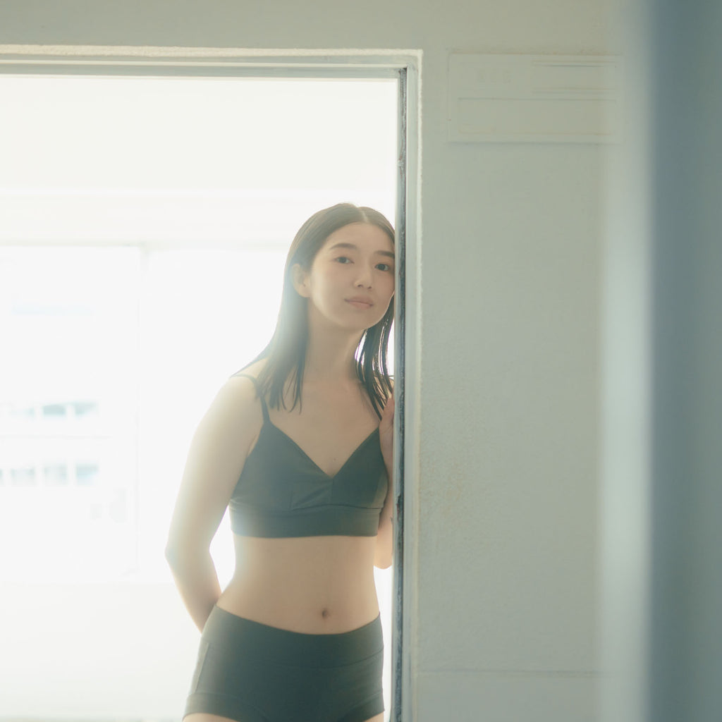 くらすこと オーガニックコットン 寄りそいブラ