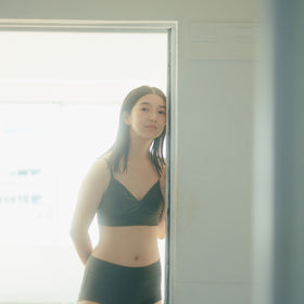 くらすこと オーガニックコットン 寄りそいブラ