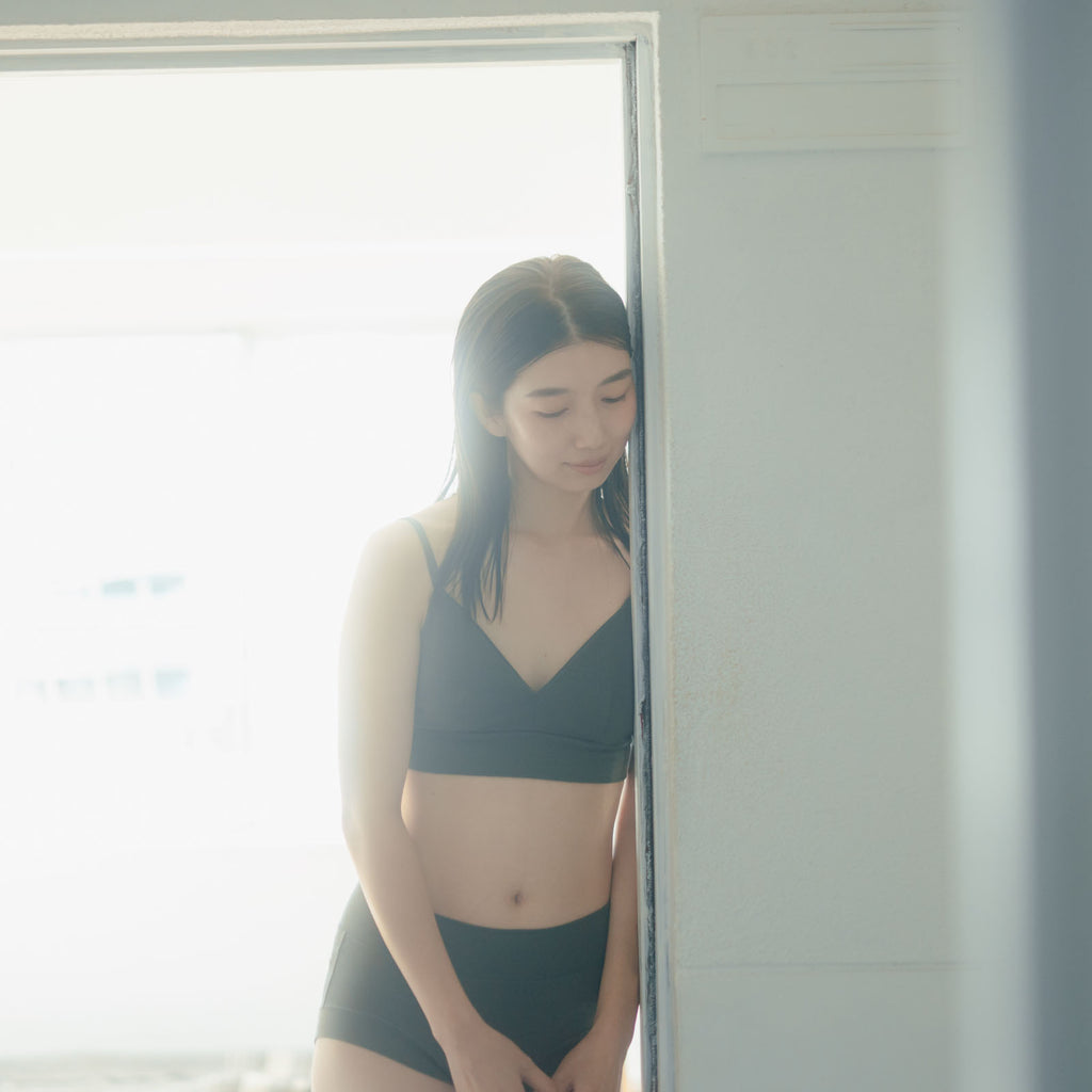 くらすこと オーガニックコットン 寄りそいブラ