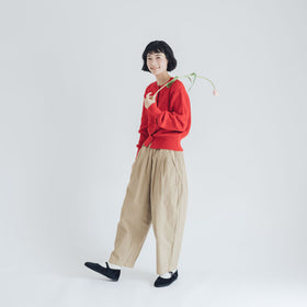 「くらすことの日常生活着」オーガニックパンツ