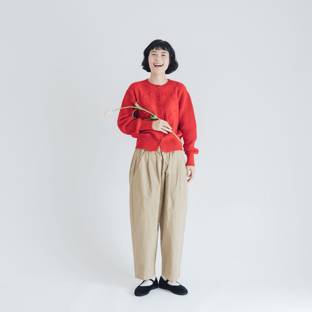 「くらすことの日常生活着」オーガニックパンツ