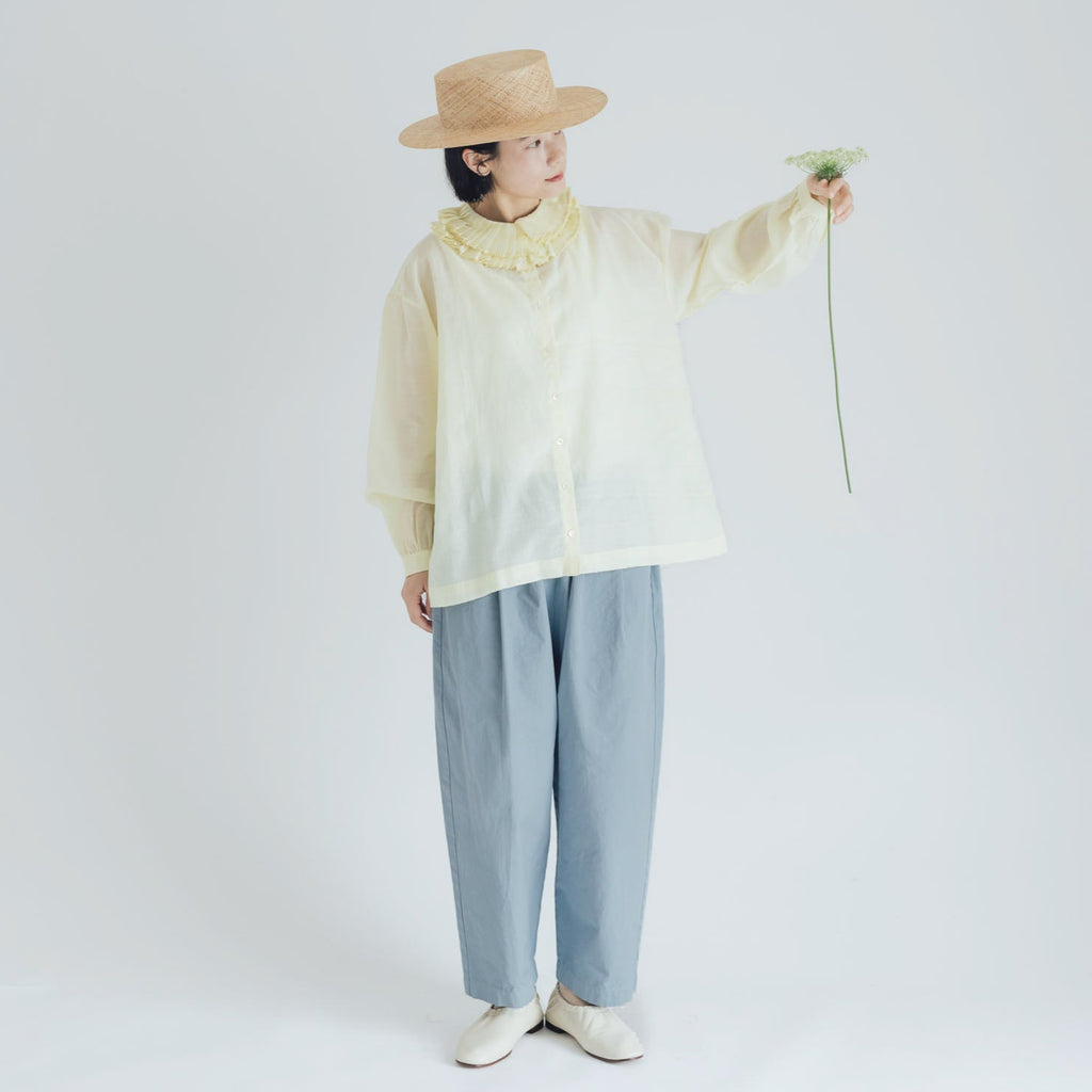 「くらすことの日常生活着」オーガニックパンツ