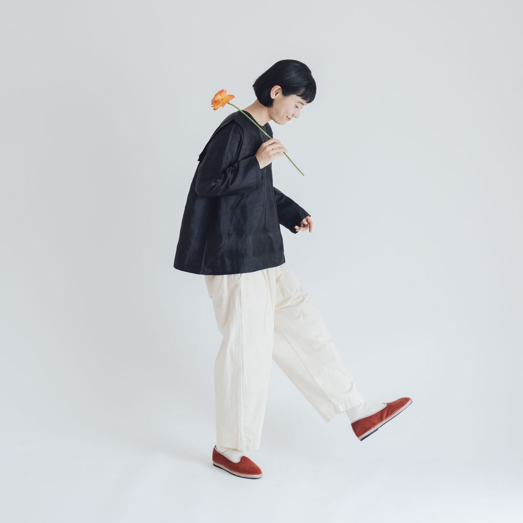 「くらすことの日常生活着」オーガニックパンツ