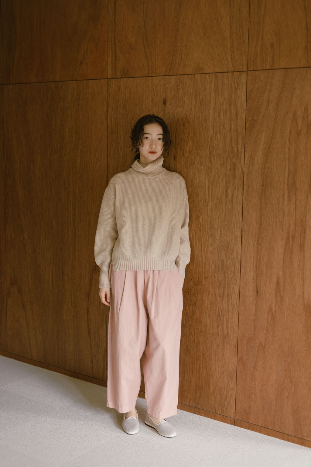 「くらすことの日常生活着」オーガニックパンツ