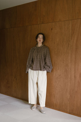 「くらすことの日常生活着」オーガニックパンツ