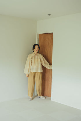 「くらすことの日常生活着」オーガニックパンツ