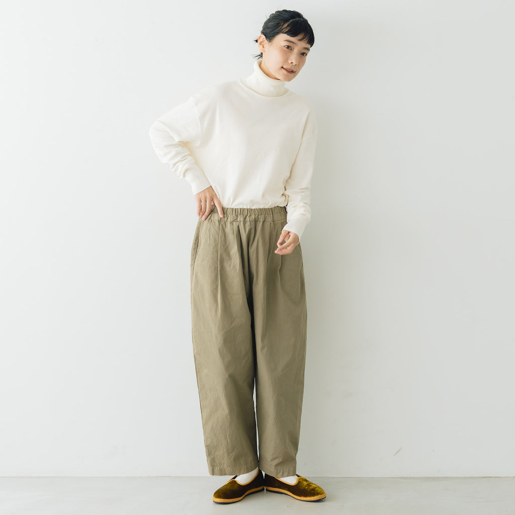 「くらすことの日常生活着」オーガニックパンツ