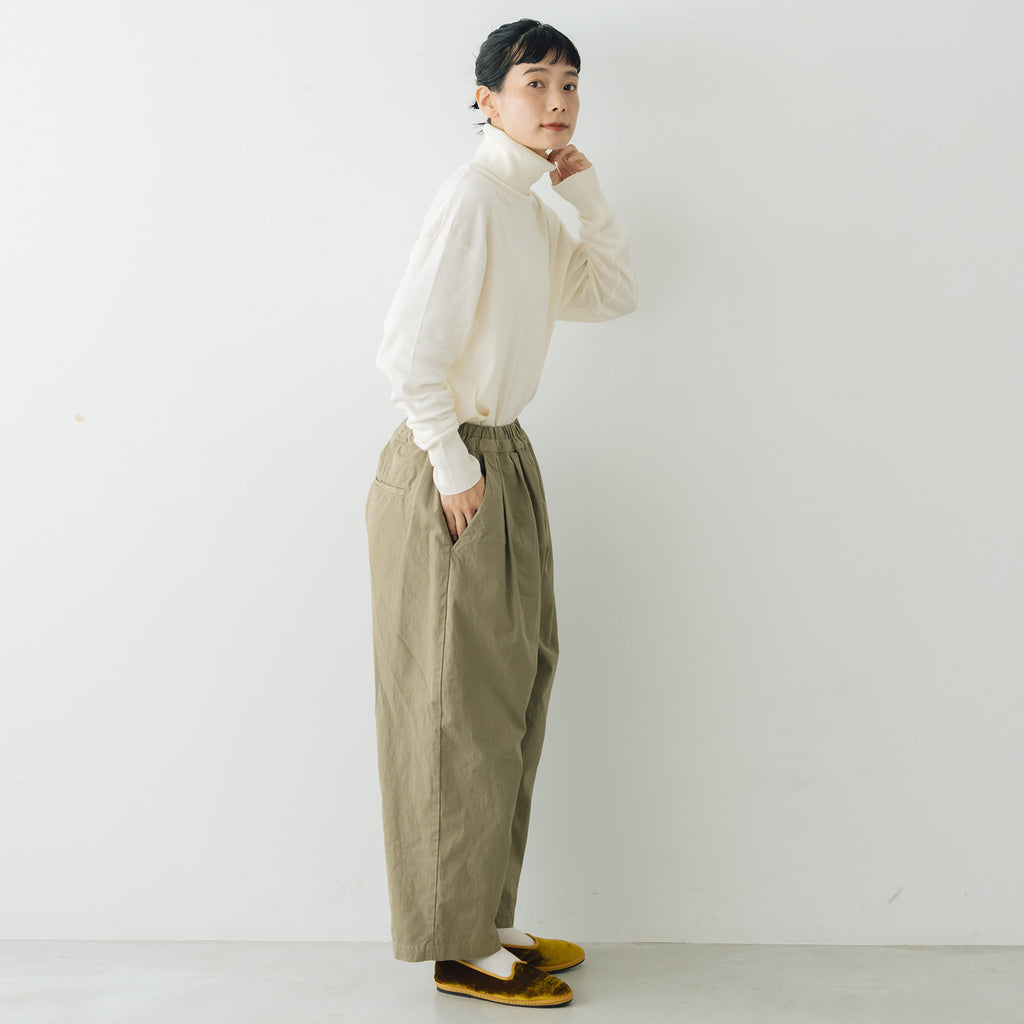 「くらすことの日常生活着」オーガニックパンツ