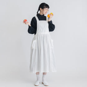 「くらすことの日常生活着」おめかしエプロン