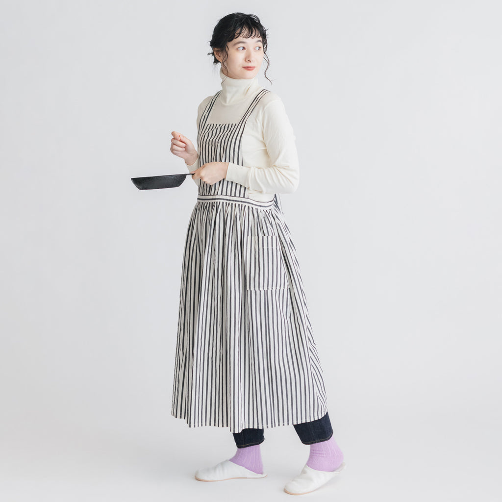 「くらすことの日常生活着」おめかしエプロン