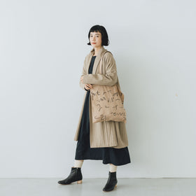 くらすこと ウールのローブコート