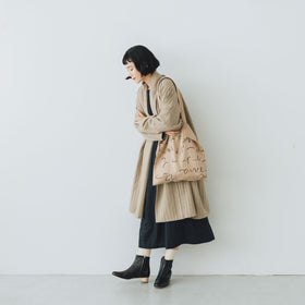 くらすこと ウールのローブコート