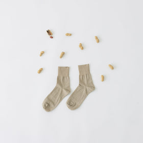 くらすこと さらっとなめらかリネンソックス