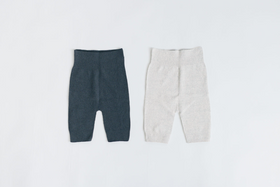 くらすこと 定番あったかレギンス 3分丈