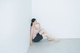 くらすこと 定番あったかレギンス 3分丈