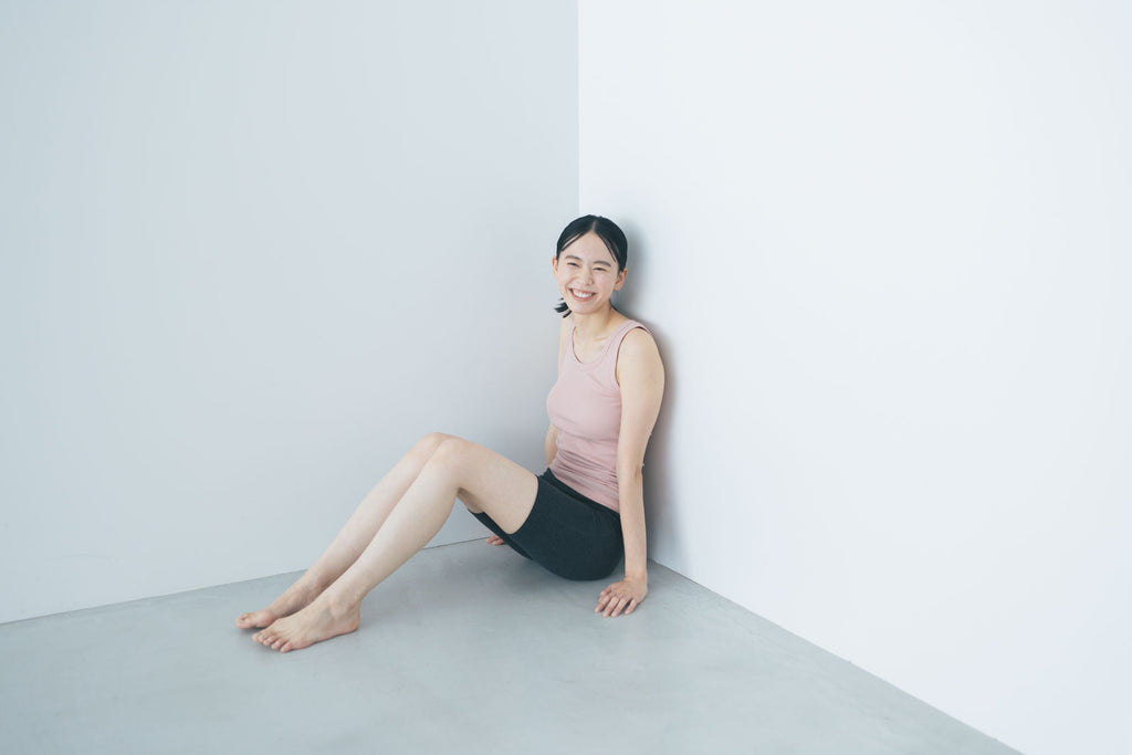 くらすこと 定番あったかレギンス 3分丈