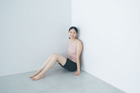 くらすこと 定番あったかレギンス 3分丈