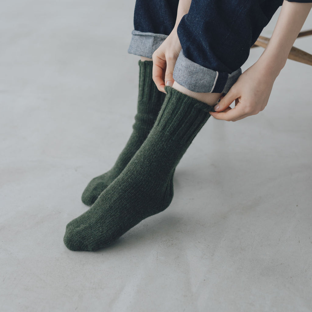 Nature is me ラムズウールソックス