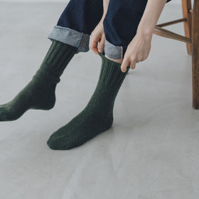 Nature is me ラムズウールソックス