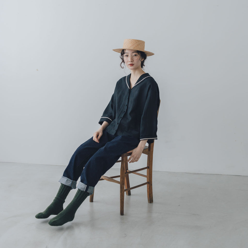 Nature is me ラムズウールソックス