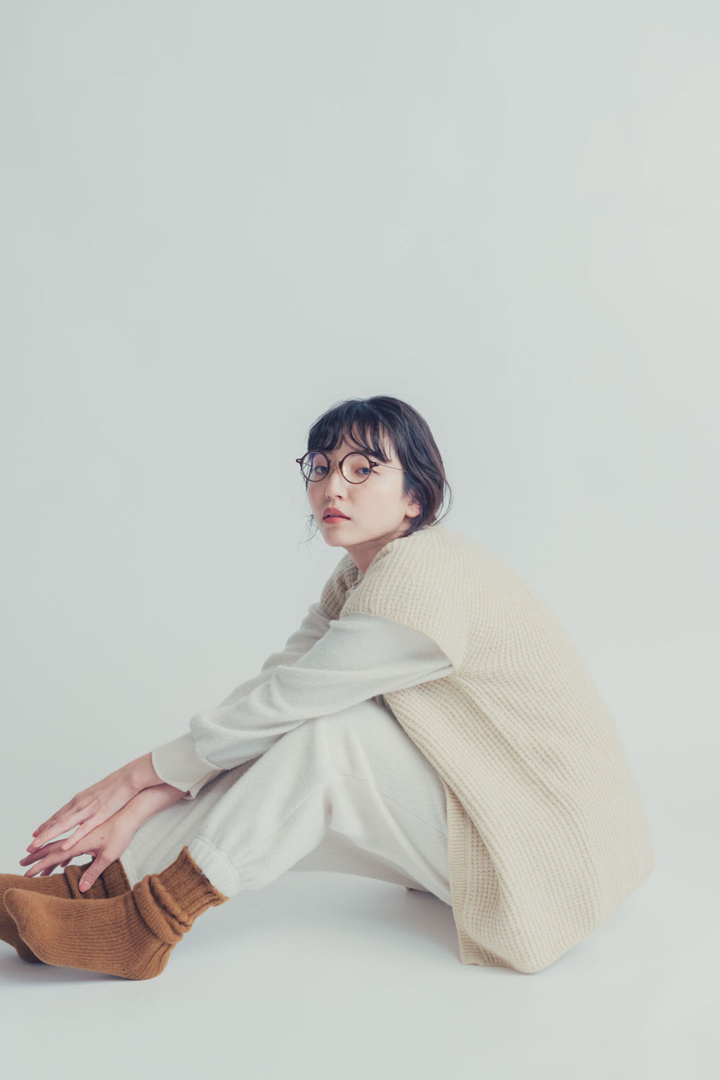 Nature is me ラムズウールソックス