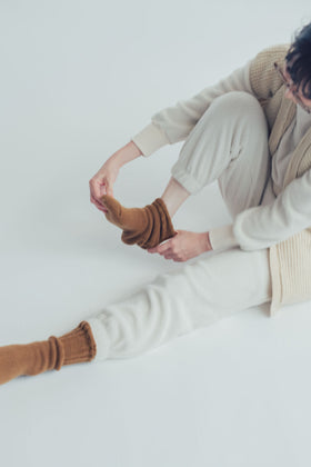 Nature is me ラムズウールソックス