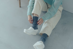 Nature is me ラムズウールソックス