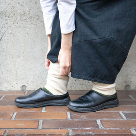 Nature is me アルパカウールのレッグウォーマー