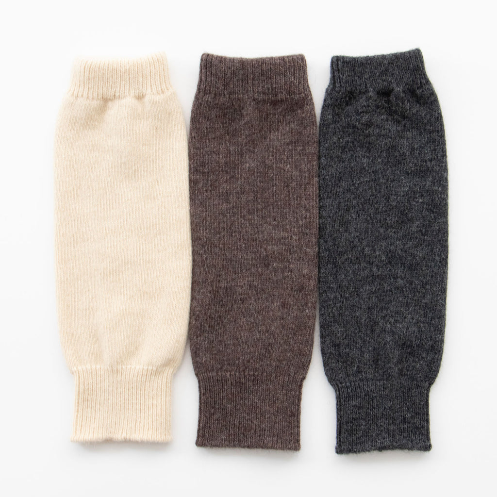 Nature is me アルパカウールのレッグウォーマー