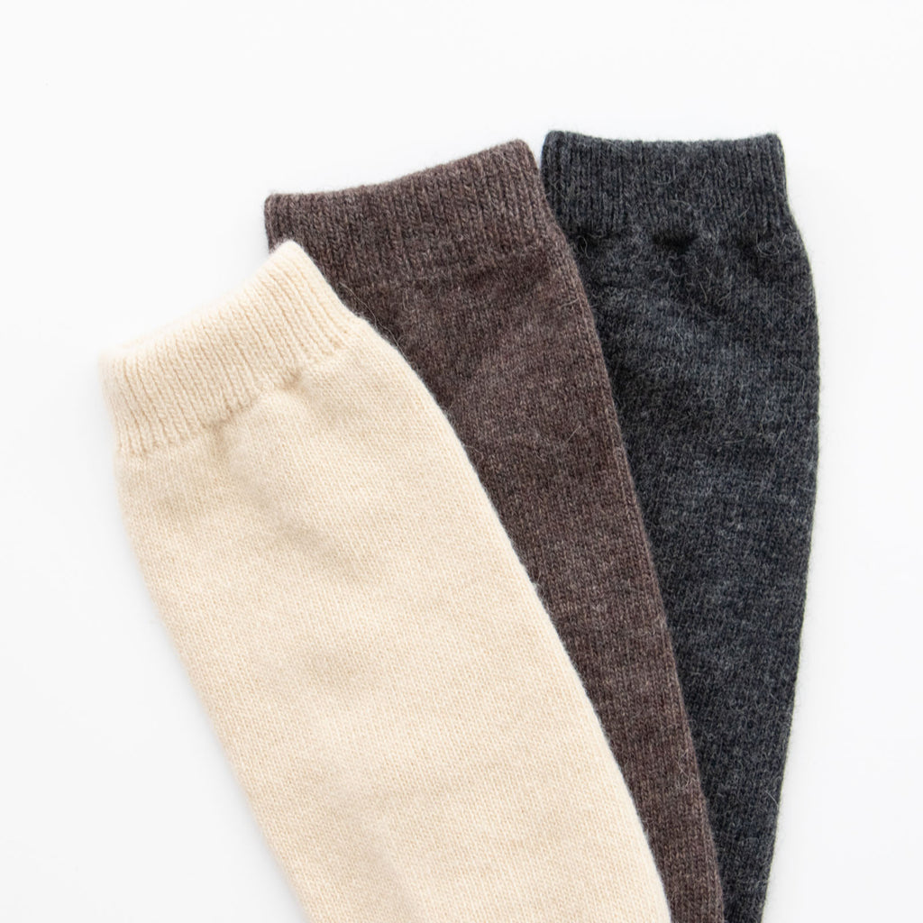 Nature is me アルパカウールのレッグウォーマー