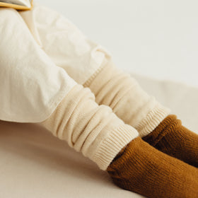 Nature is me アルパカウールのレッグウォーマー