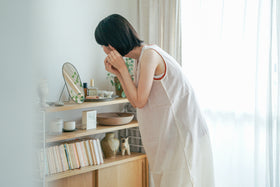 【SALE】 Nature is me カディコットン スリットワンピース