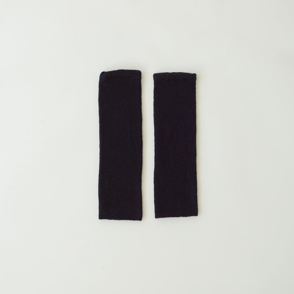 くらすこと 内側シルクのコットンレッグウォーマー