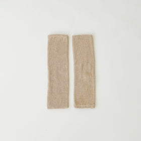 くらすこと 内側シルクのコットンレッグウォーマー