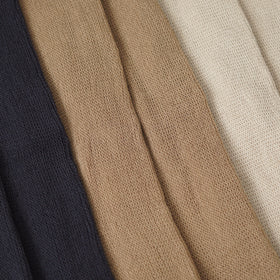 くらすこと 内側シルクのコットンレッグウォーマー