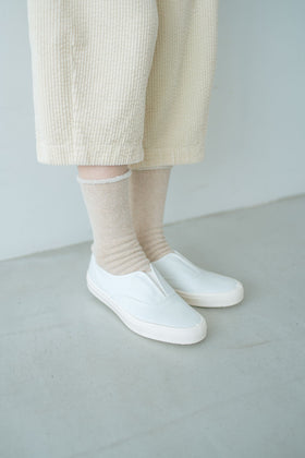 くらすこと 内側パイルのコットン靴下