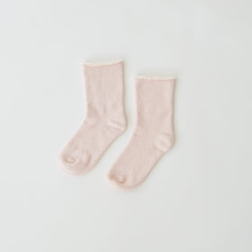 くらすこと 内側パイルのコットン靴下