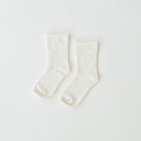 くらすこと 内側パイルのコットン靴下