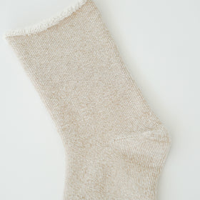 くらすこと 内側パイルのコットン靴下