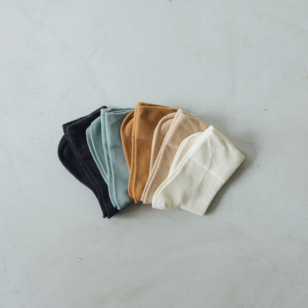 くらすこと しめつけない、オーガニックコットン定番靴下