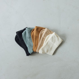 くらすこと しめつけない、オーガニックコットン定番靴下