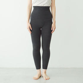 くらすこと 内側シルクの腹巻付きレギンス