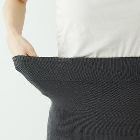 くらすこと 内側シルクの腹巻付きレギンス