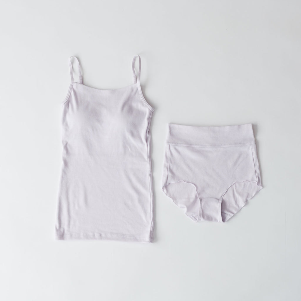 くらすこと コットンシルク mellowブラキャミソール