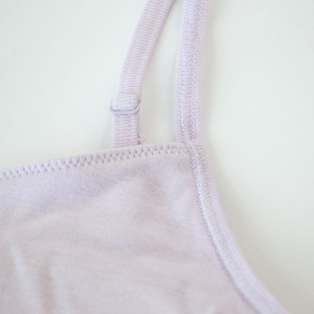 くらすこと コットンシルク mellowブラキャミソール