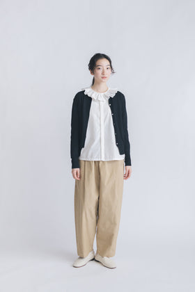 「くらすことの日常生活着」UVウォッシャブルカーディガン