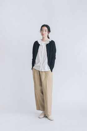 「くらすことの日常生活着」UVウォッシャブルカーディガン