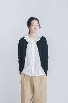 「くらすことの日常生活着」UVウォッシャブルカーディガン